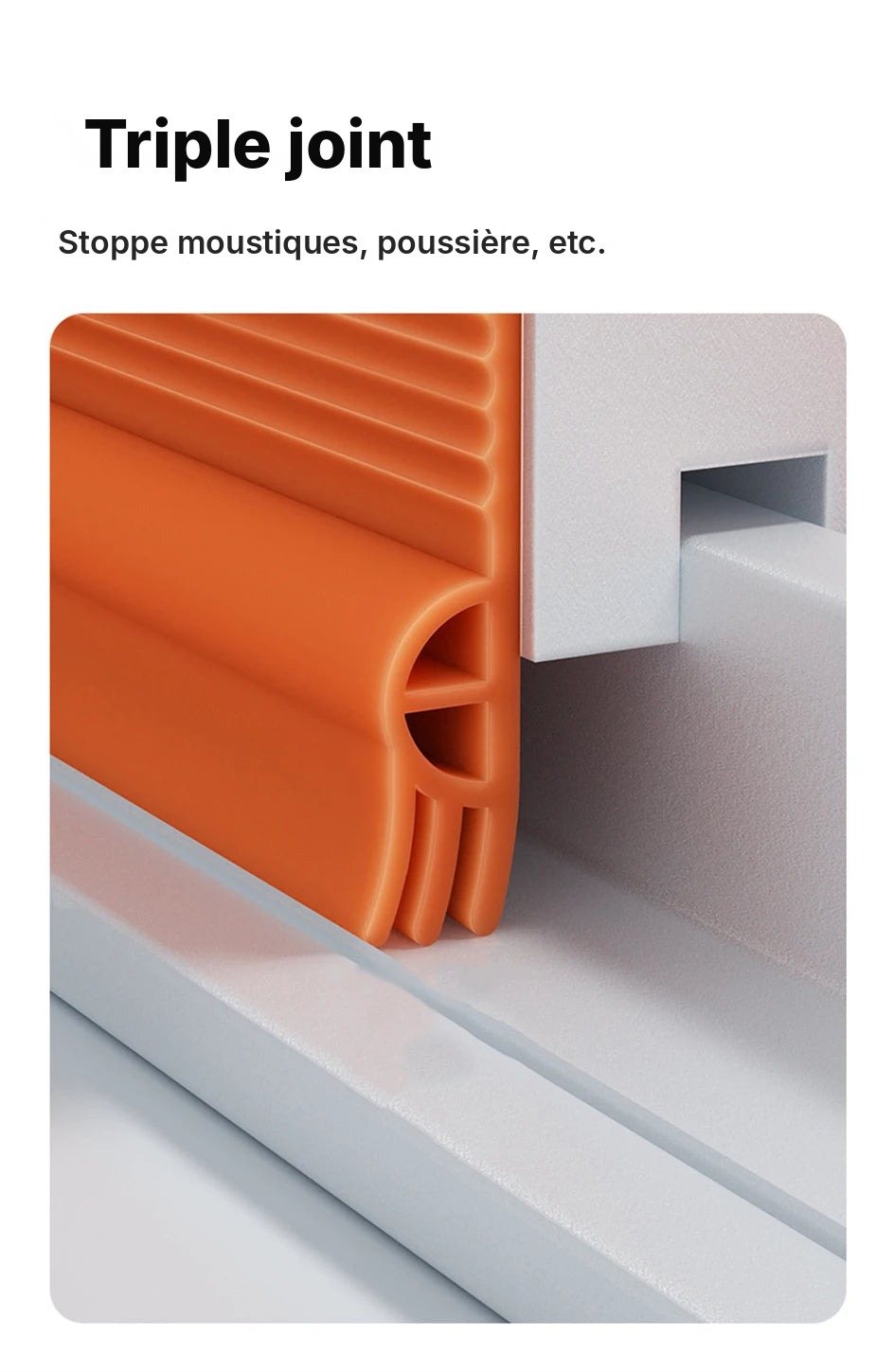 Joint isolant pour fenêtre coulissante, vue 14