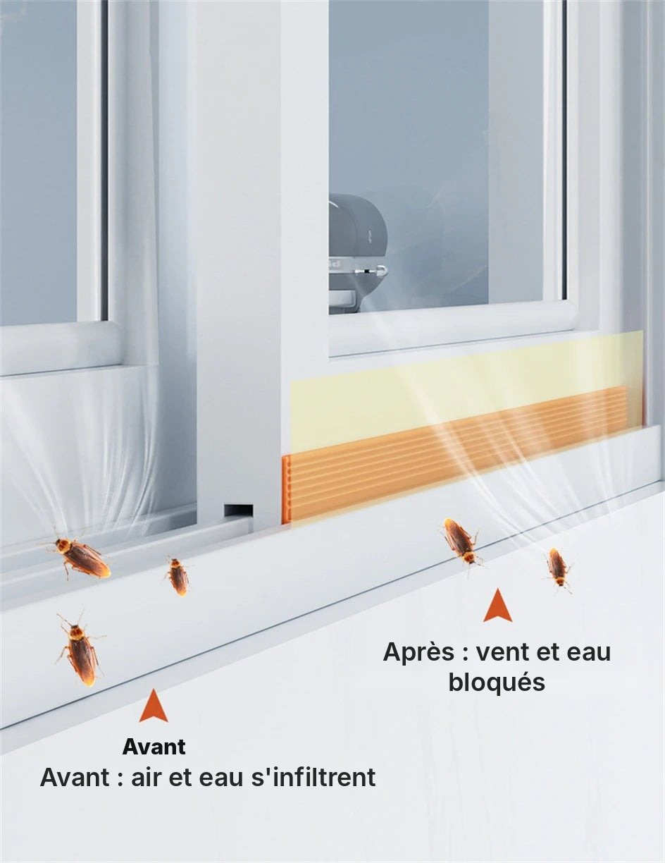 Joint isolant pour fenêtre coulissante, vue 5