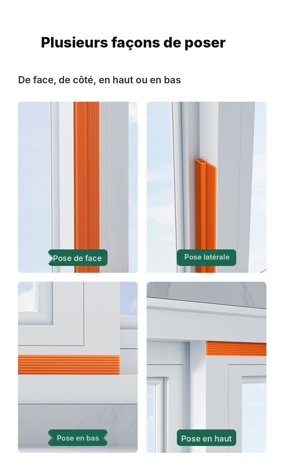 Joint isolant pour fenêtre coulissante, vue 17