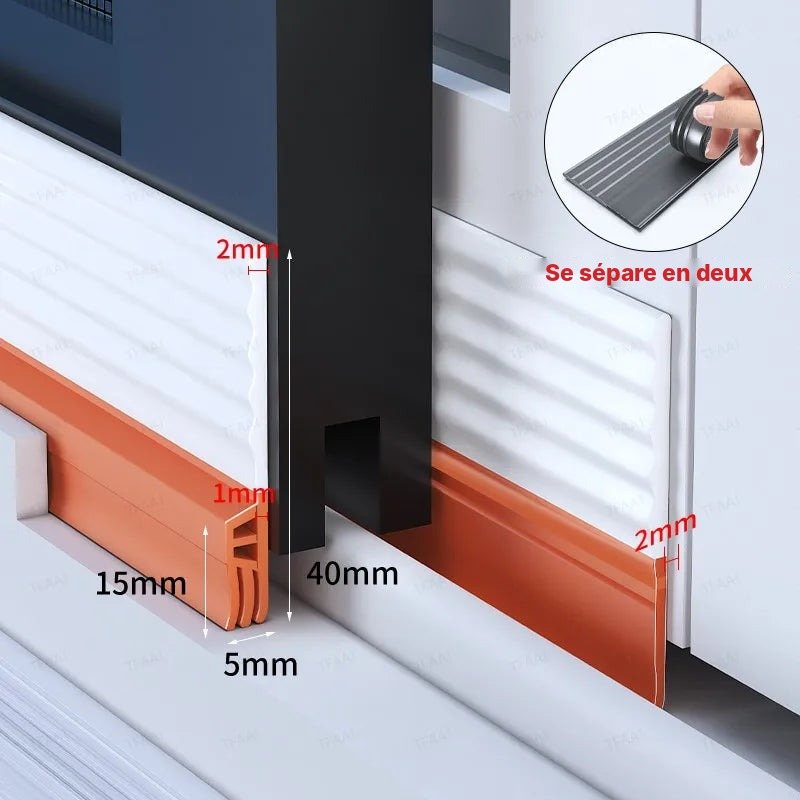 Joint isolant pour fenêtre coulissante, vue 25