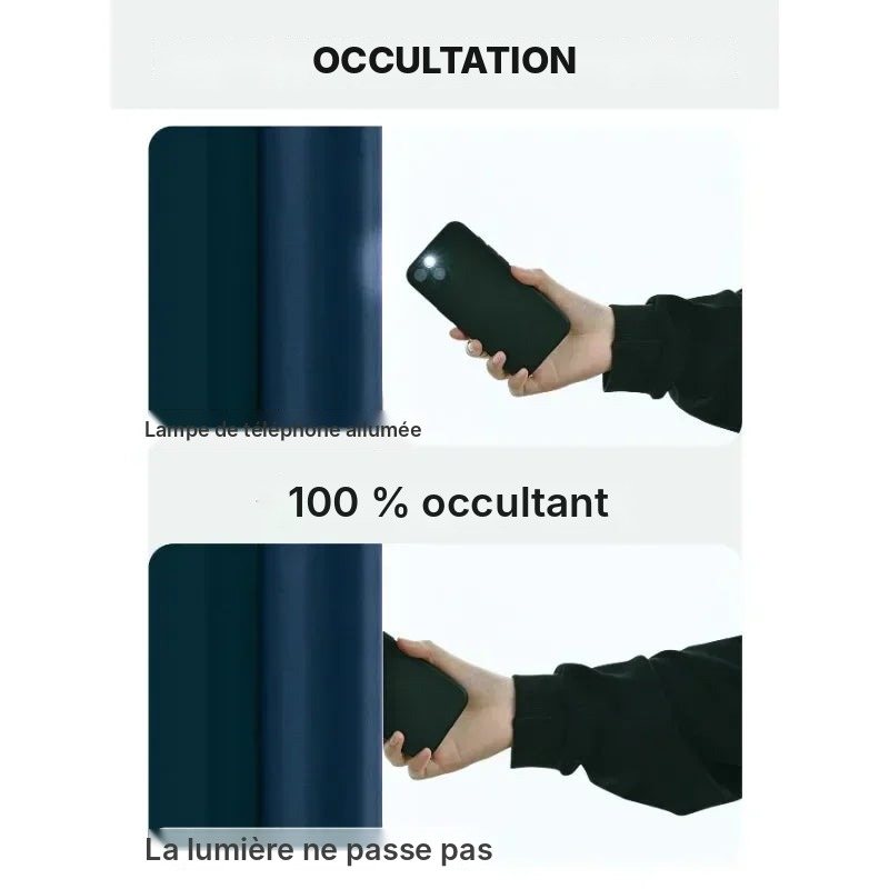 Rideau occultant 100 % doublure isolante, vue 7