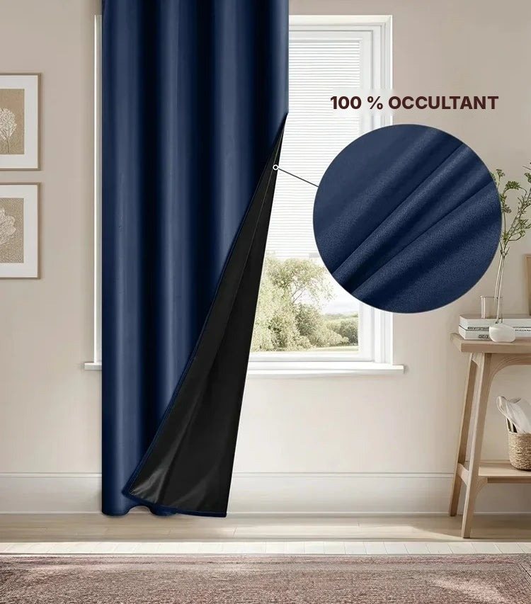 Rideau occultant 100 % doublure isolante, vue 4