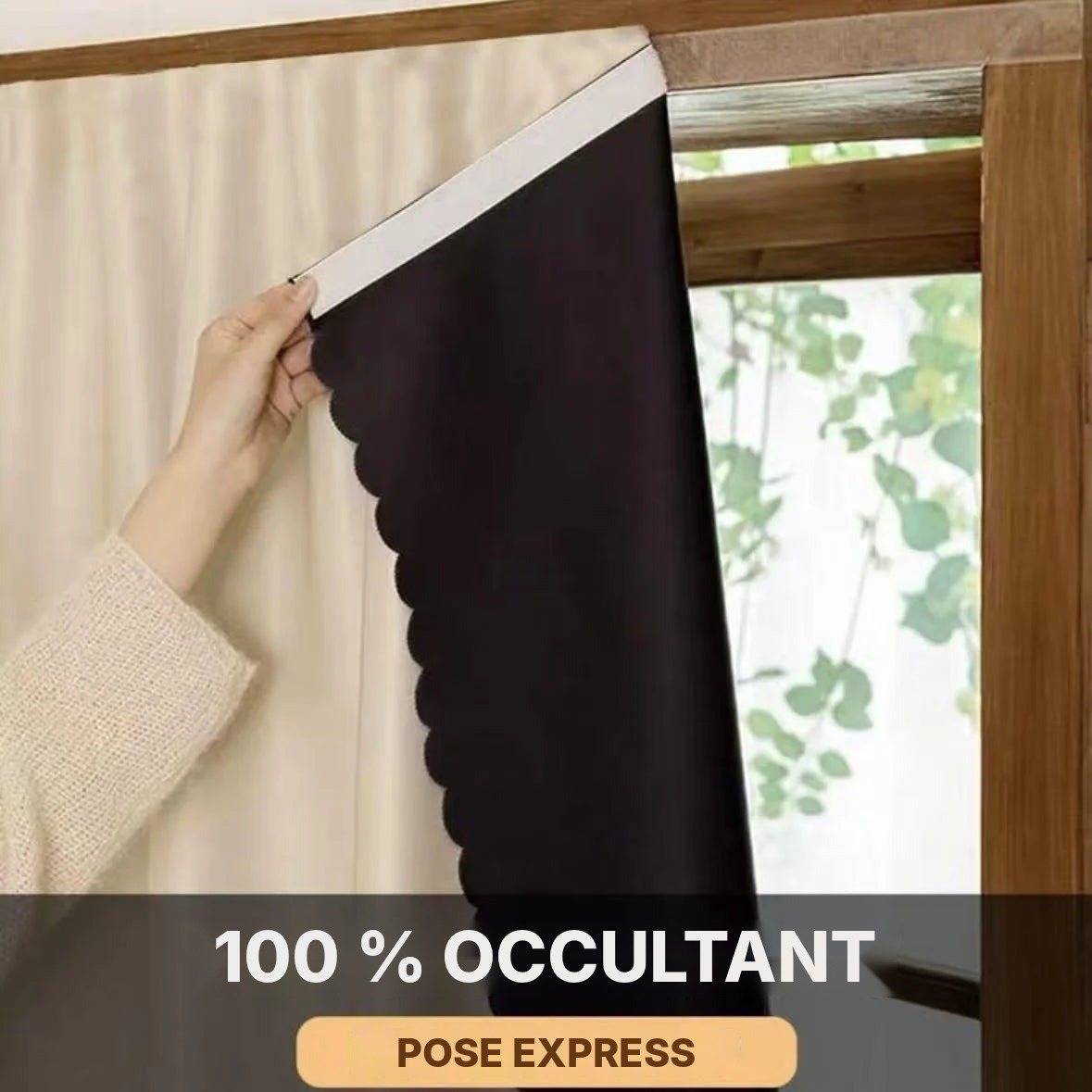 Rideau occultant adhésif sans perçage, vue 9
