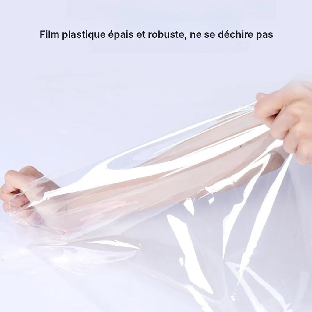 Film isolant fenêtre transparent à fixation auto-agrippante, vue 11