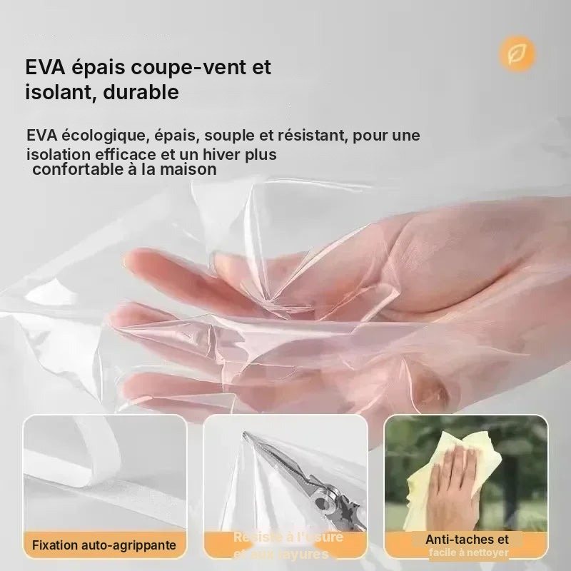 Film isolant anti-froid auto-adhésif pour fenêtre, vue 4
