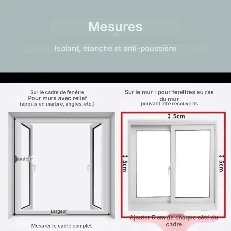 Film isolant anti-froid auto-adhésif pour fenêtre, vue 7
