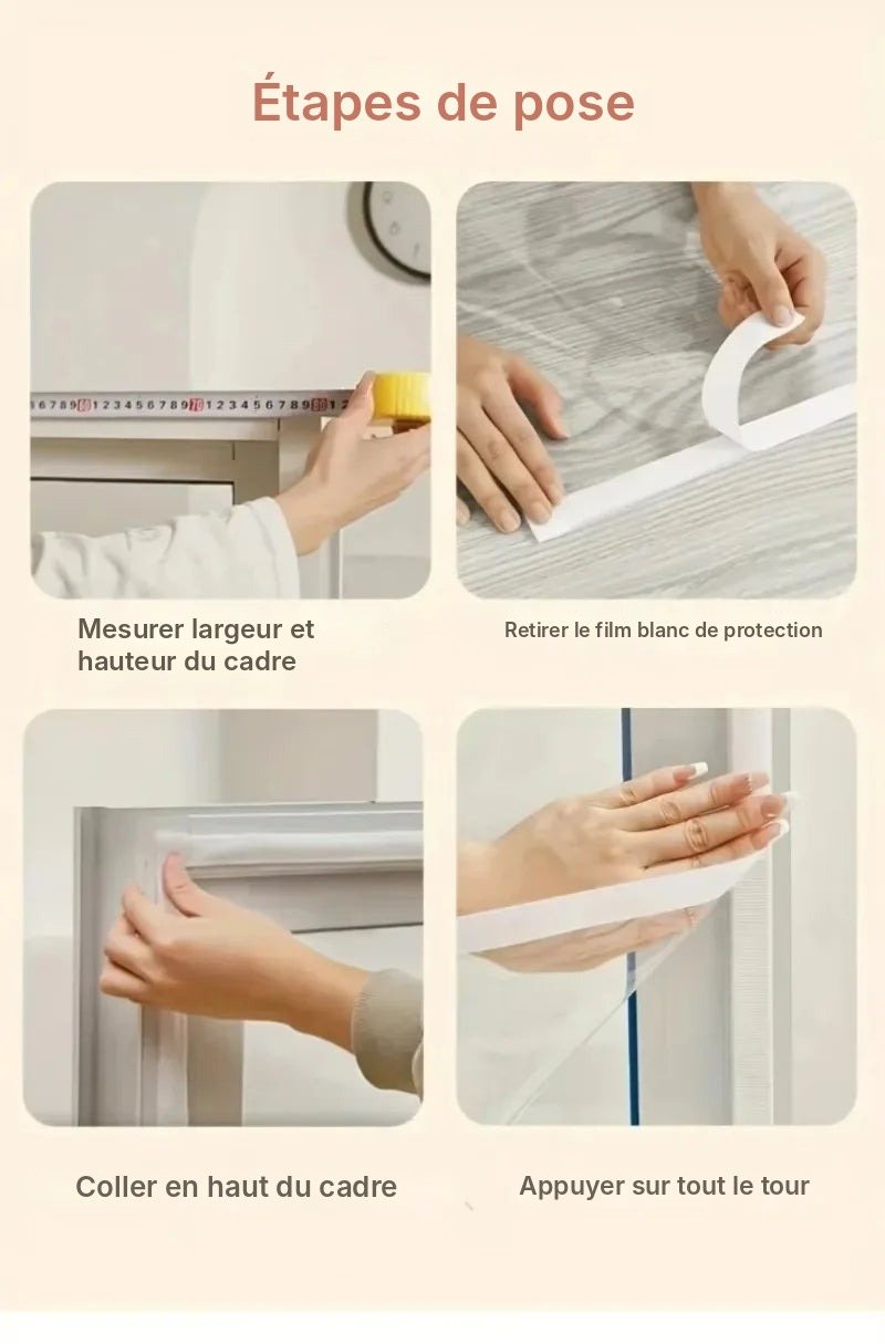 Film isolant anti-froid auto-adhésif pour fenêtre, vue 9
