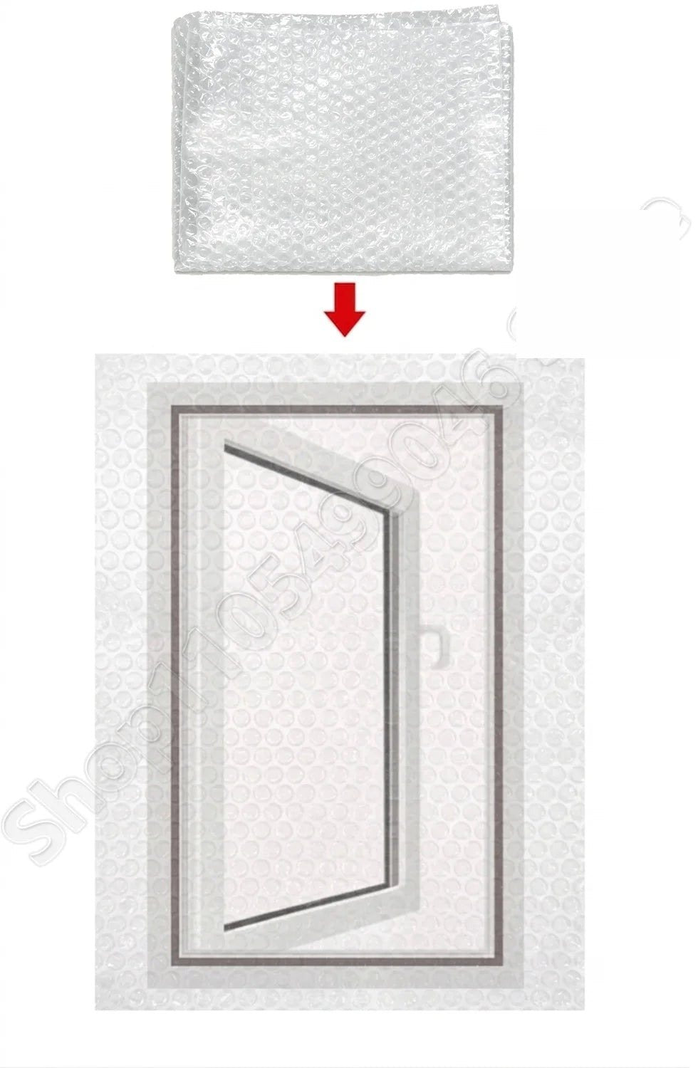 Film isolant magnétique amovible pour fenêtre, vue 24