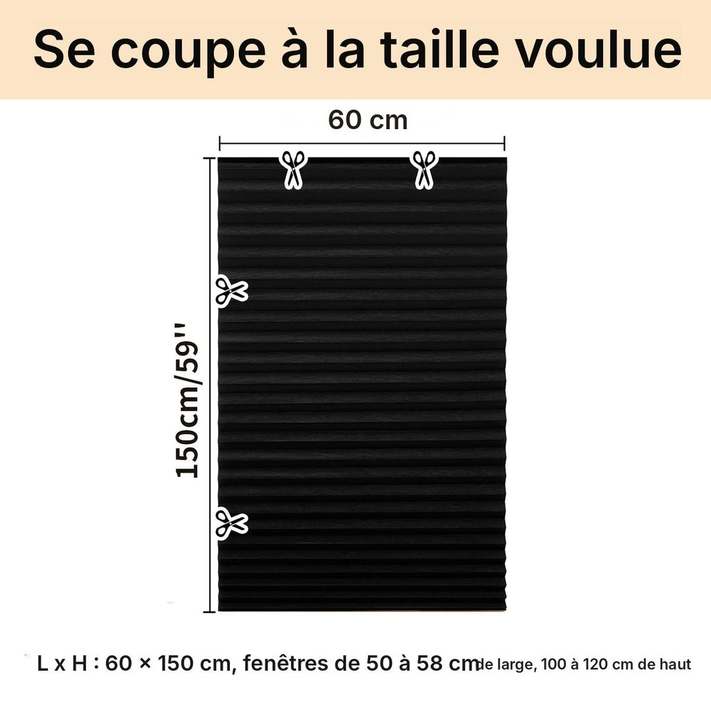 Store plissé occultant sans fil, vue 7