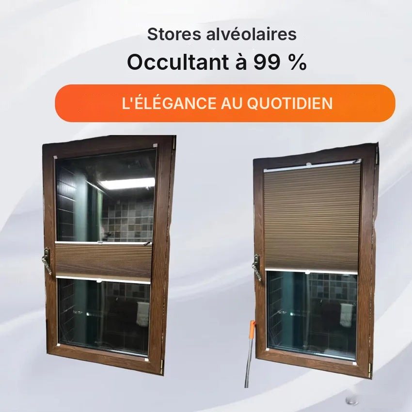 Store alvéolaire jour nuit sans fil, vue 3