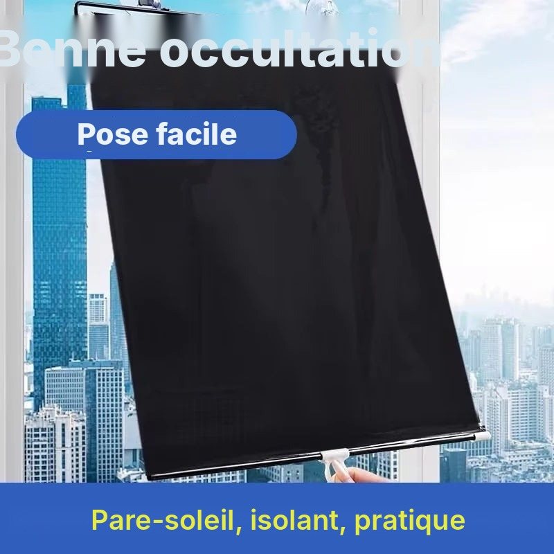 Store enrouleur rétractable à ventouses, vue 6