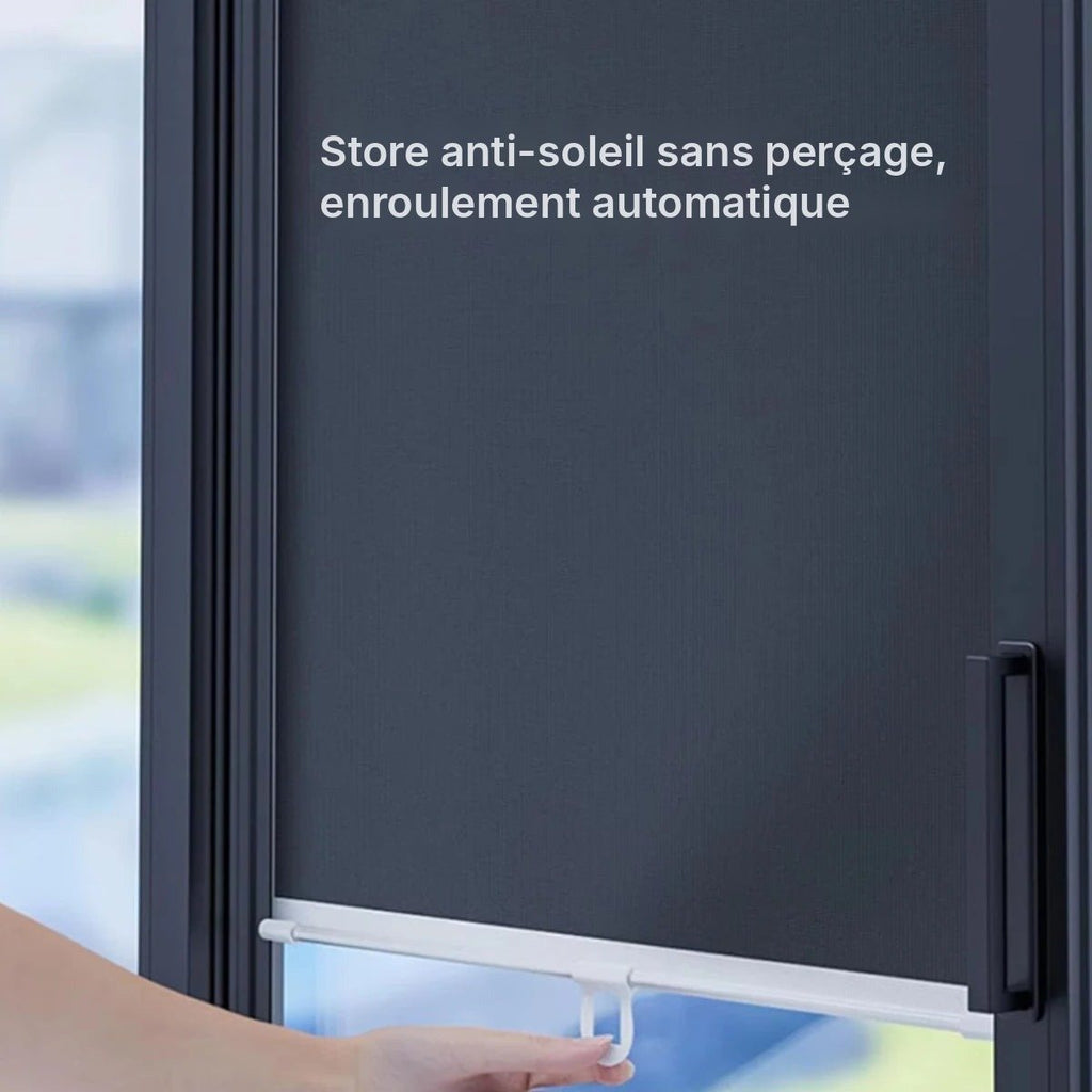 Store occultant à ventouses pour salle de bain, vue 6