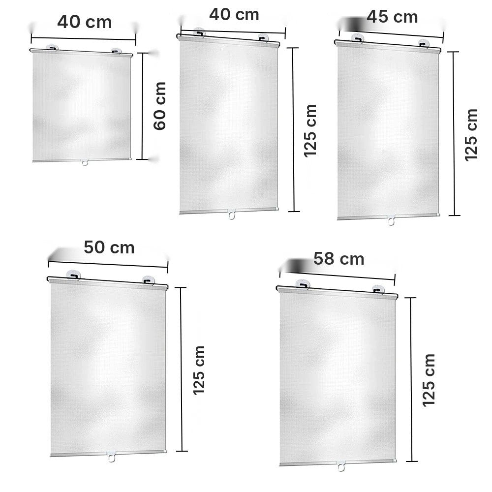 Store anti-UV à ventouses, vue 10