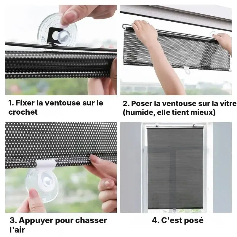 Store anti-UV à ventouses, vue 31