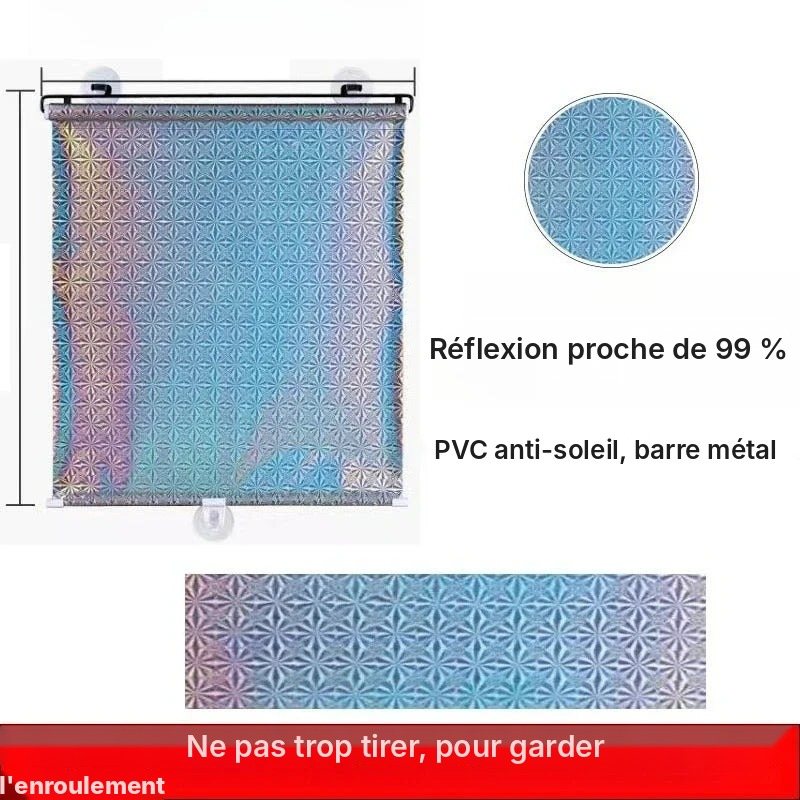 Store anti-UV à ventouses, vue 25