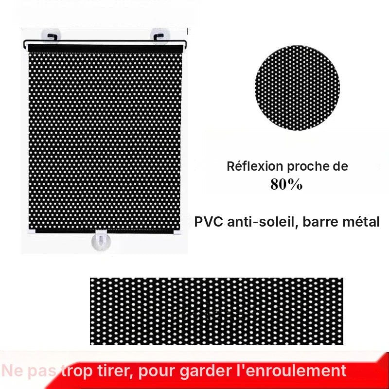 Store anti-UV à ventouses, vue 26