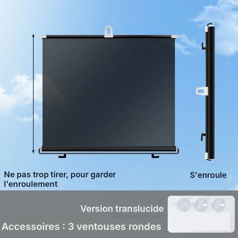 Store anti-UV à ventouses, vue 29