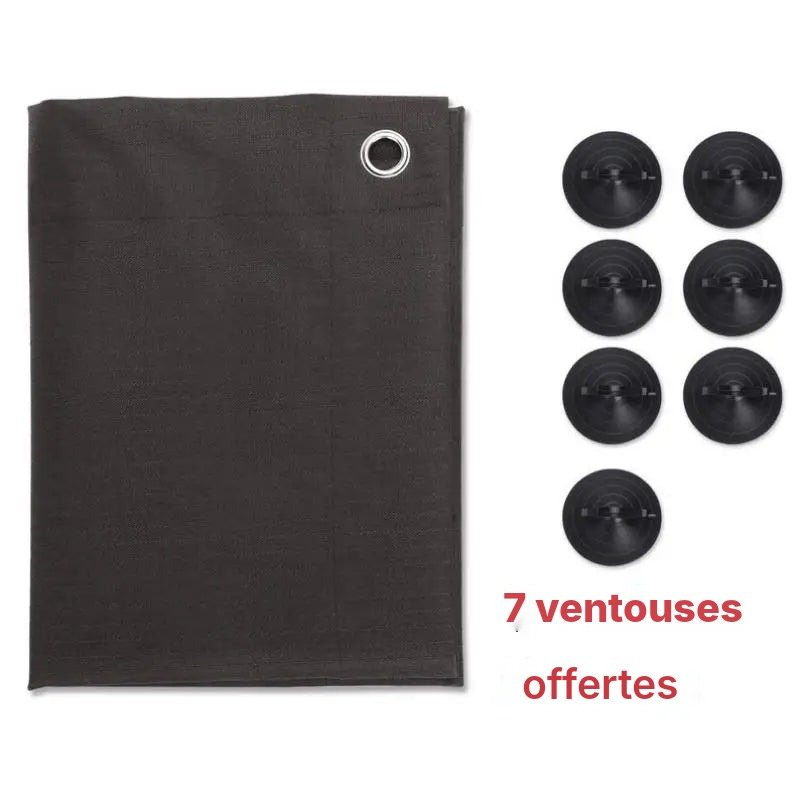 Rideau occultant à ventouses pour fenêtre de toit, vue 8