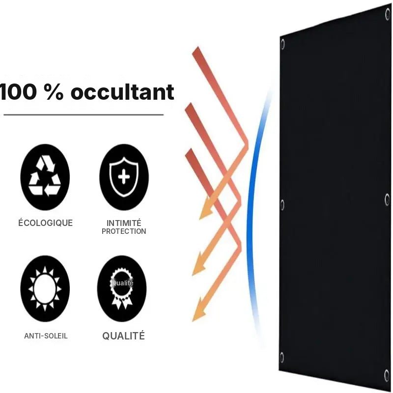 Store occultant à ventouses pour lucarne, vue 5