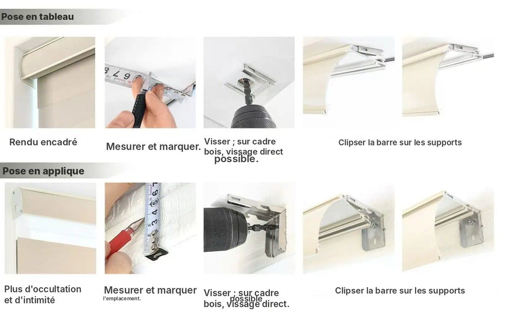 Store alvéolaire sur mesure pour fenêtre de toit, vue 8