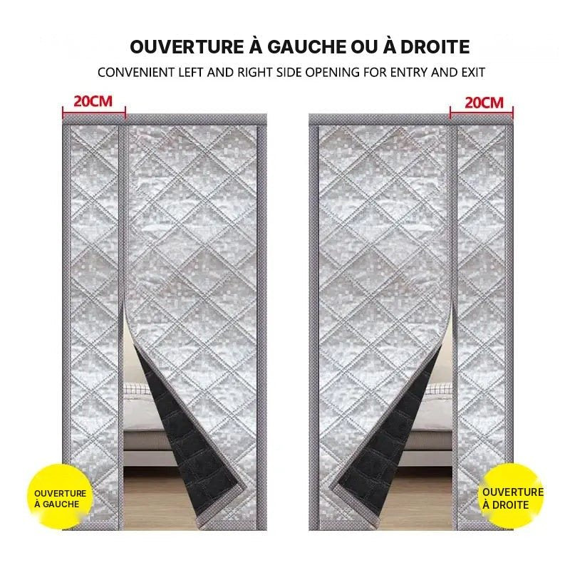 Rideau de porte isolant à ouverture latérale, vue 8