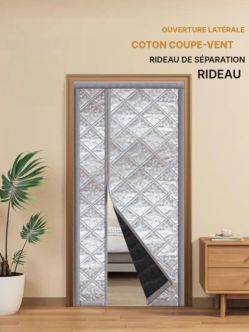 Rideau de porte isolant à ouverture latérale, vue 2